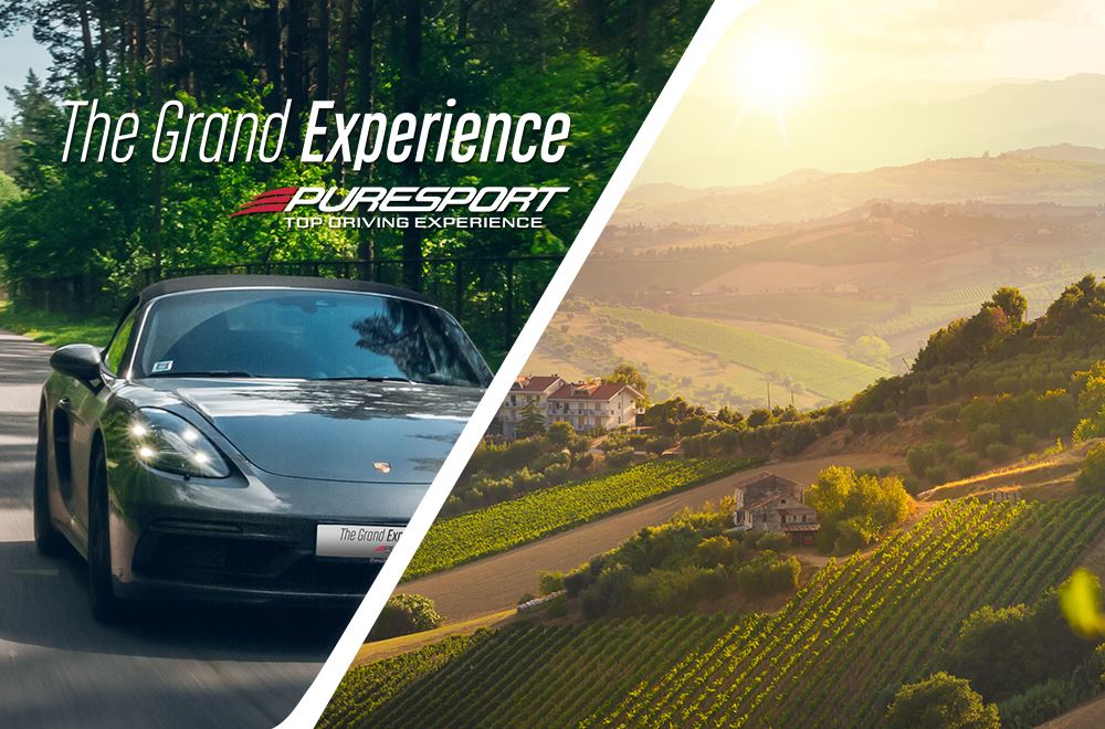Itineario The Grand Experience - tra le colline del Chianti a bordo di una Porsche