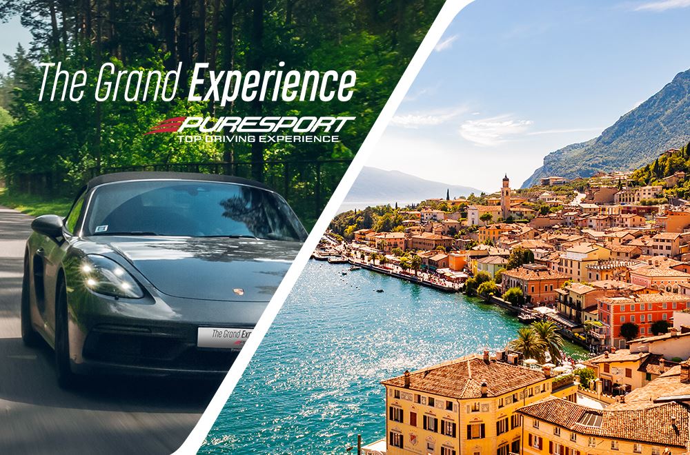 Itineario The Grand Experience lago di Garda a bordo di una Porsche