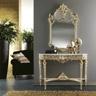 Ballabio Italia Consolle ART 888 SET with glossy lacquer finish in gold leaf