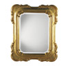 Ballabio Italia Mirrors ART 810 MIRROR in Art Nouveau style and gold leaf finish
