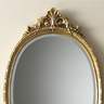 Ballabio Italia Mirrors ART 889 Louis XVI style MIRROR with French gold leaf finish