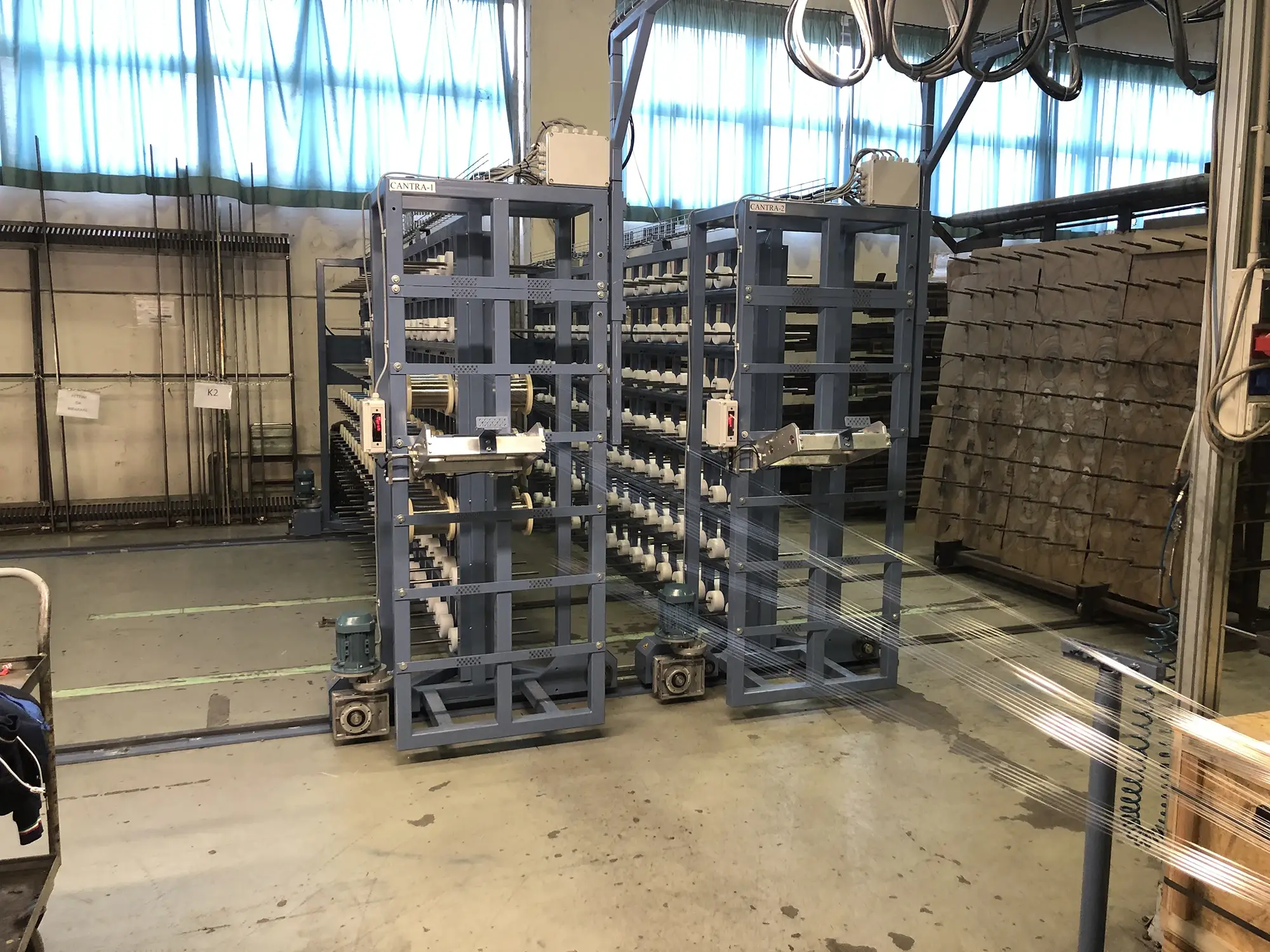 Deroule’ electronic creel