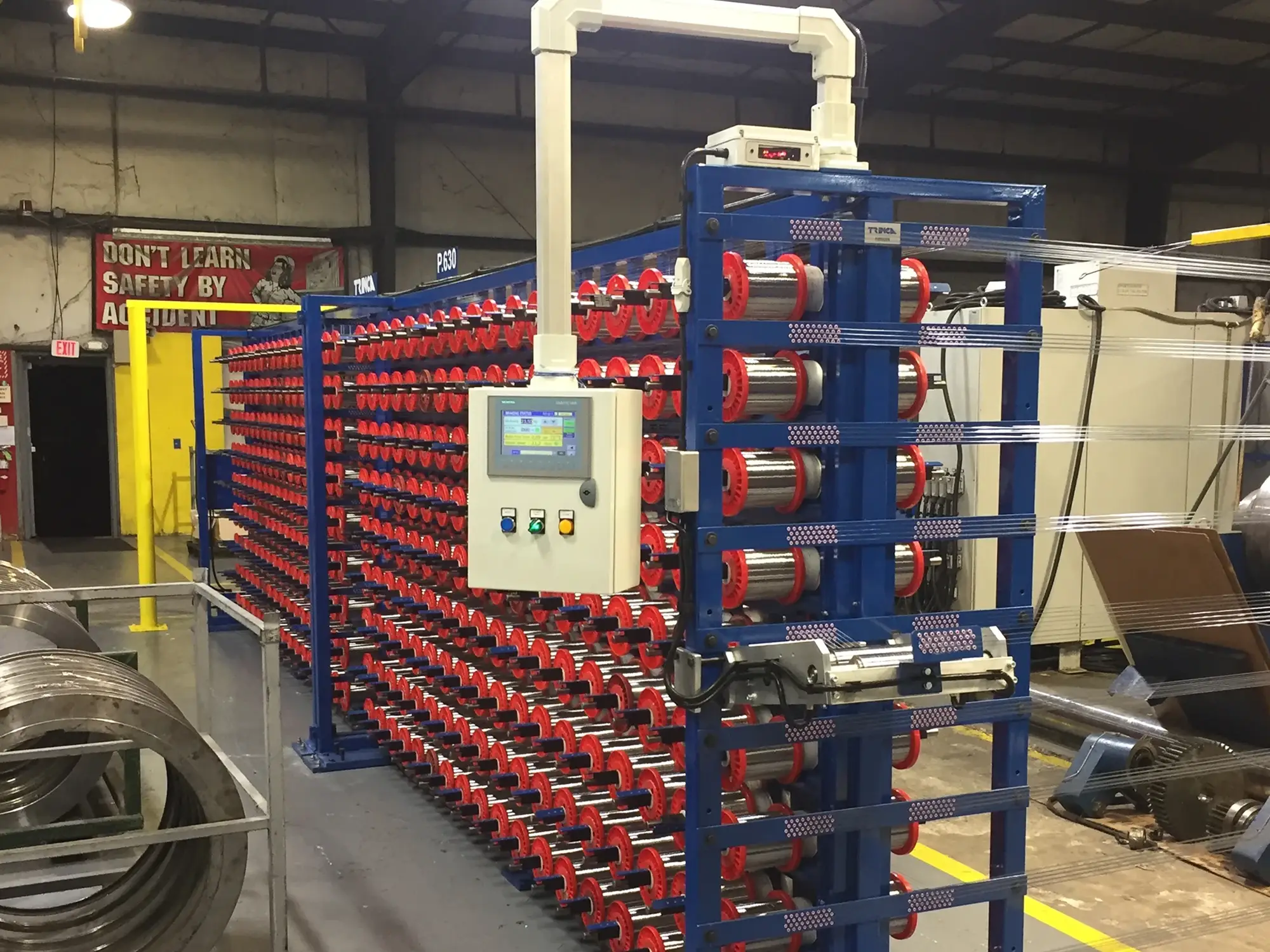 Deroule’ electronic creel